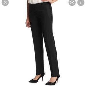 Loft Marisa Straight Leg Tuxedo Pants, Size 18